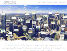 Tablet Screenshot of dominet.com.au